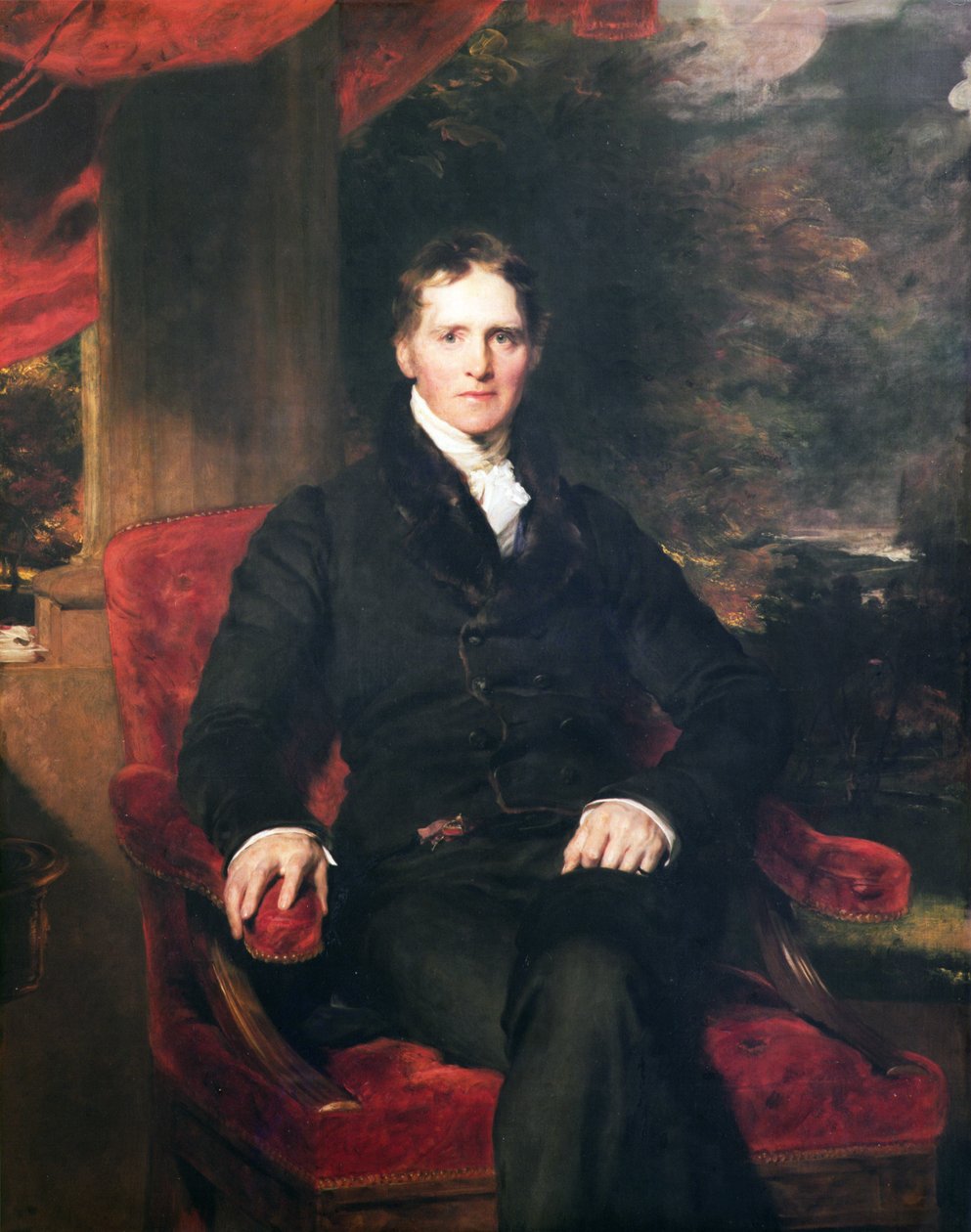Portræt af Benjamin Gott af Thomas Lawrence