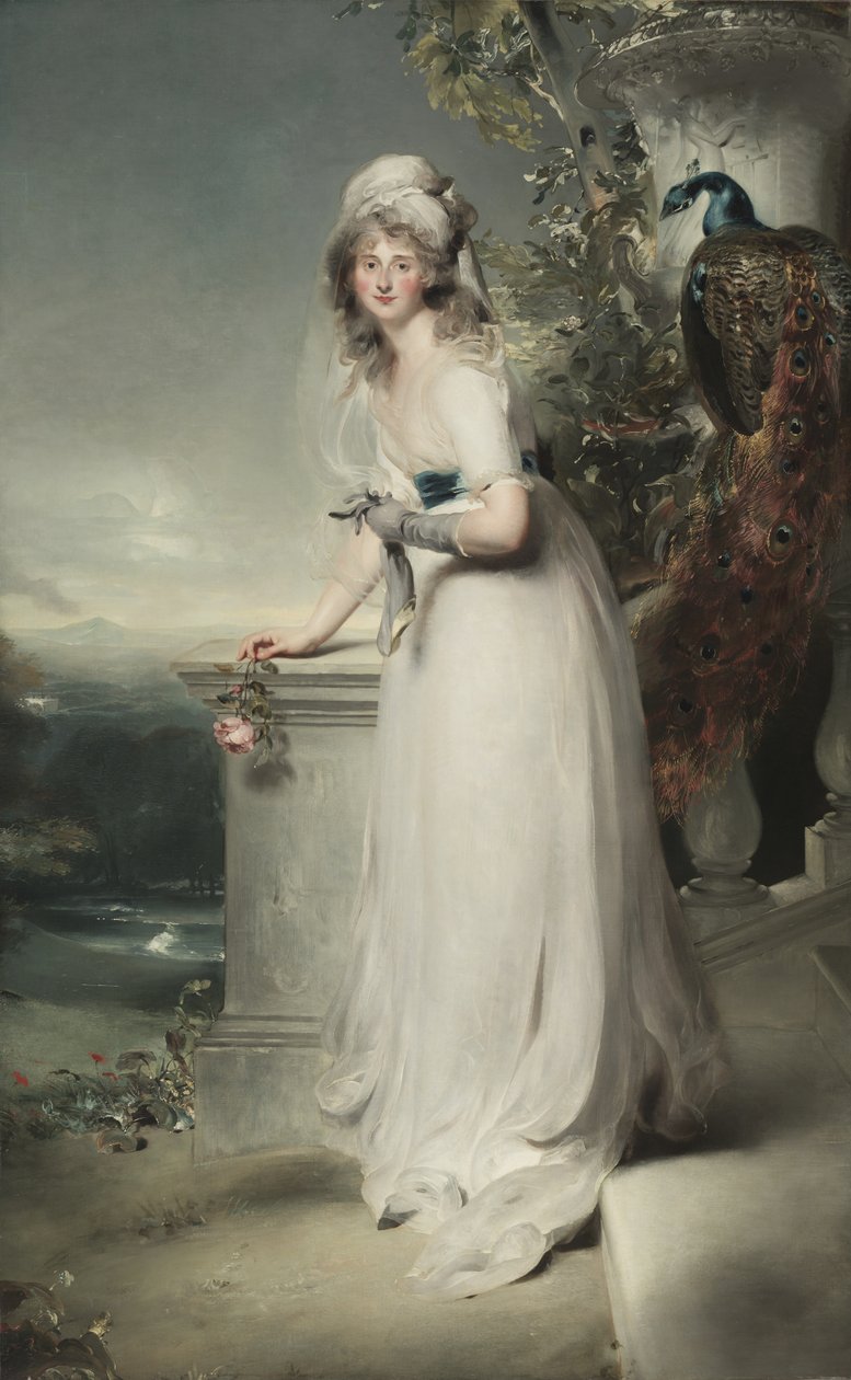 Portræt af Catherine Grey, Lady Manners, 1794 af Thomas Lawrence
