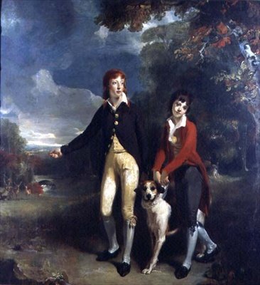 Portræt af Charles Chetwynd-Talbot, Viscount Ingestre og hans bror af Thomas Lawrence