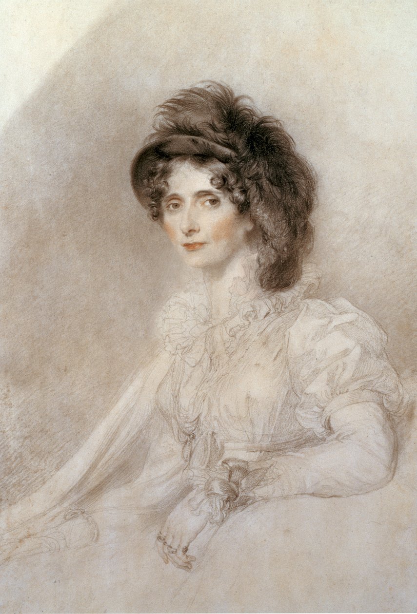Portræt af Elizabeth, hertuginde af Devonshire, 1816 af Thomas Lawrence
