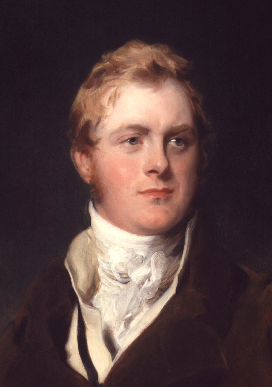 Portræt af Frederick John Robinson, første jarl af Ripon af Thomas Lawrence