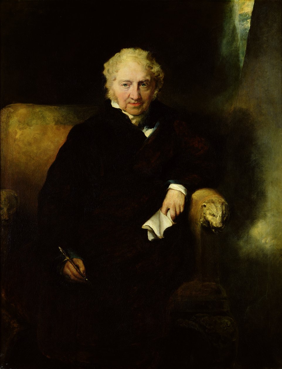 Portræt af Henry Fuseli (Johann Heinrich Fussli) (1741-1825) af Thomas Lawrence