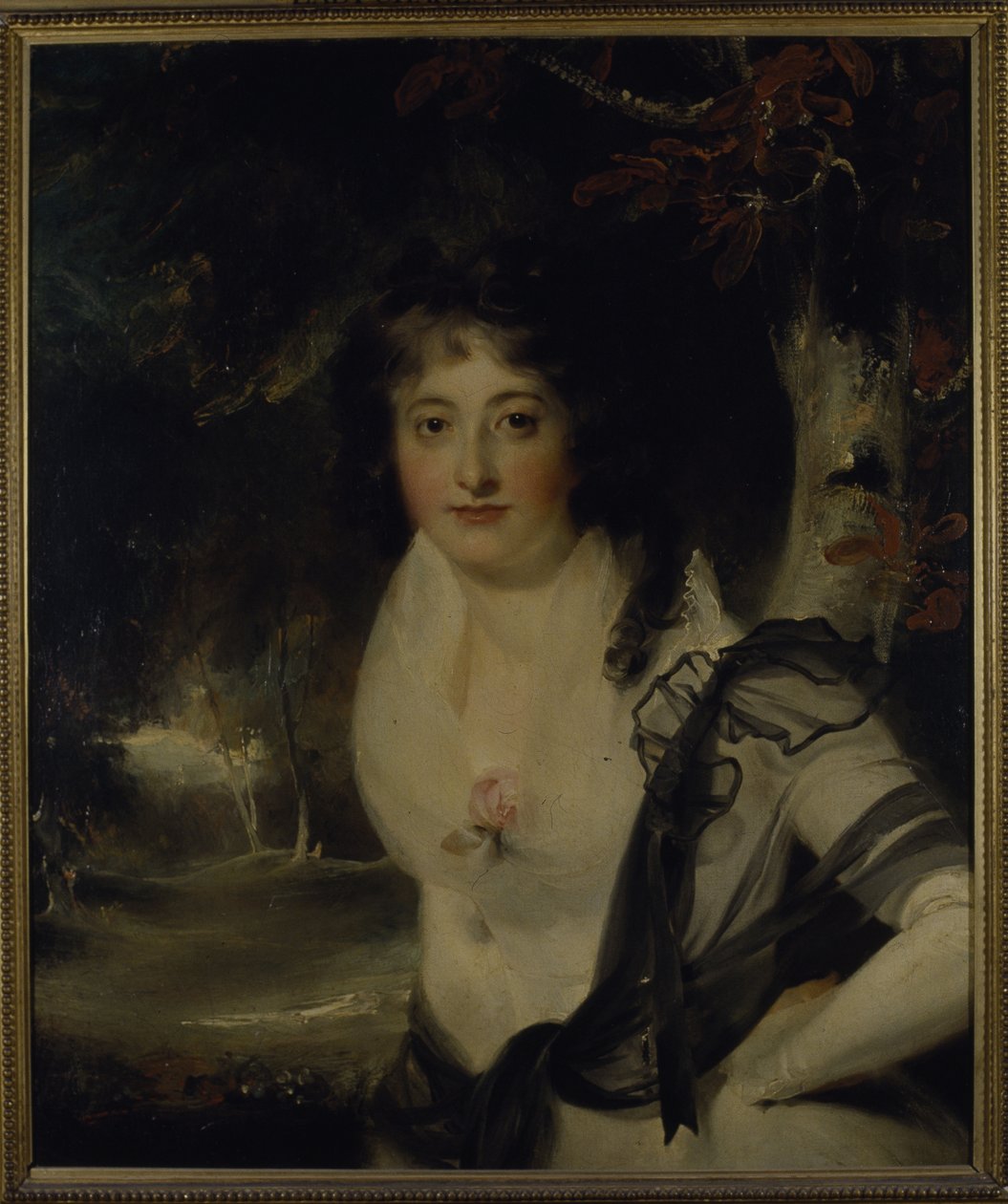 Portræt af Lady Charlotte Bentinck, ca. 1790-1830 (olie på lærred) af Thomas Lawrence