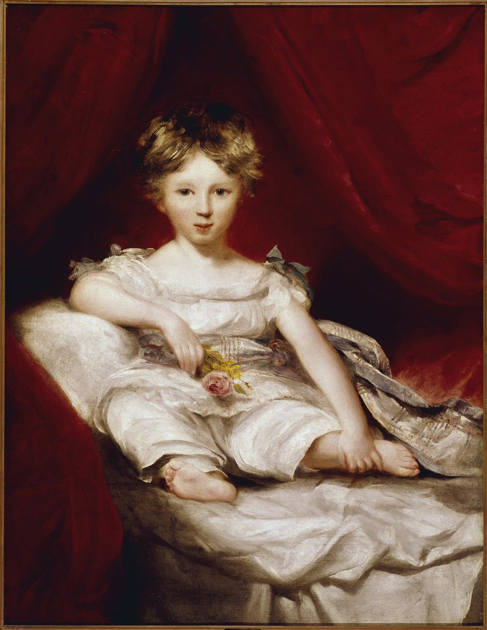 Portræt af Mester Ainslie - Portræt af Mester Ainslie - Maleri af Sir Thomas Lawrence (1769-1830), olie på lærred, 90x70 cm af Thomas Lawrence