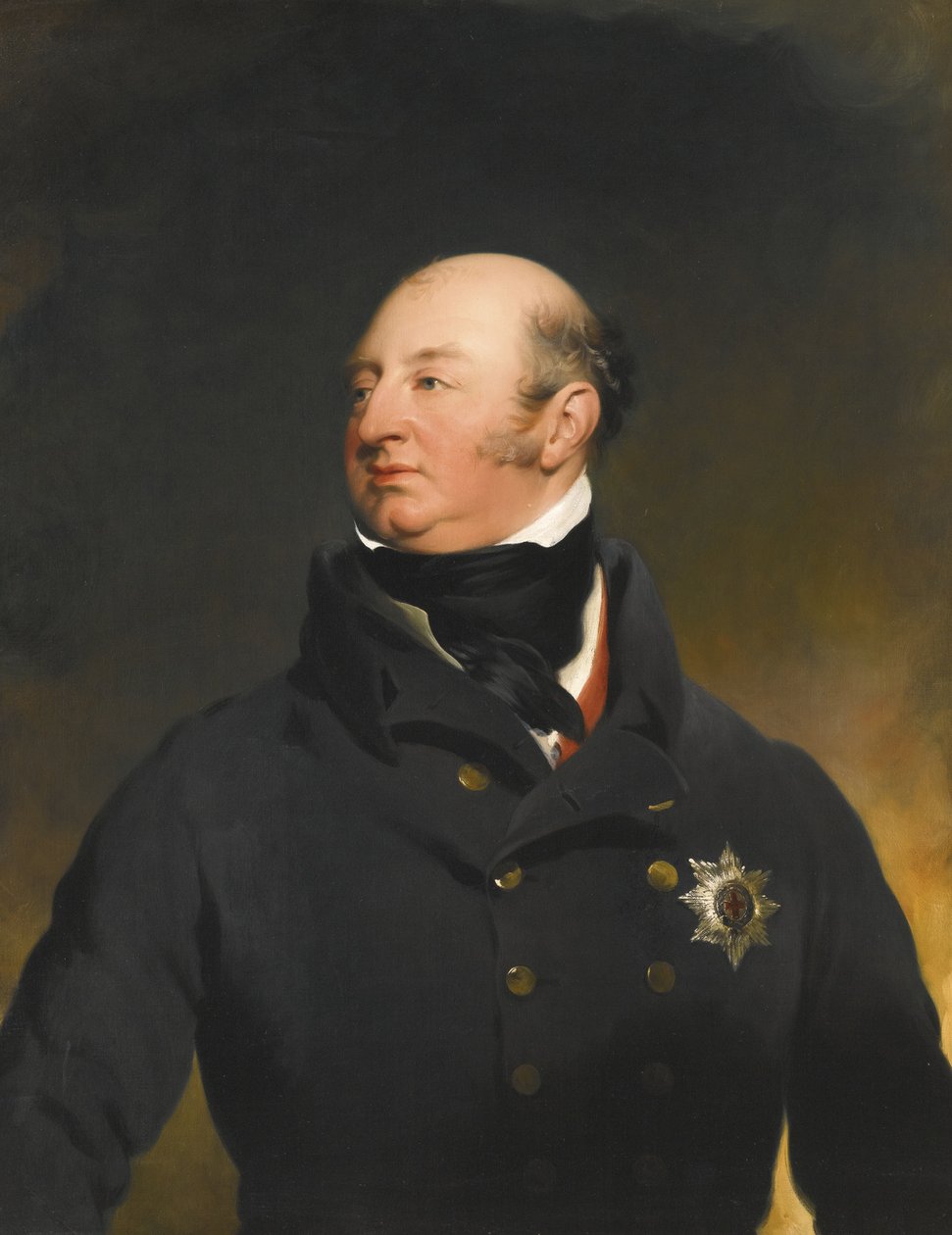 Portræt af prins Frederick Augustus, hertug af York og Albany 1763-1827 af Thomas Lawrence