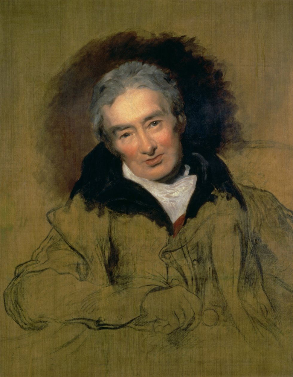 Portræt af William Wilberforce (1759-1833) 1828 (olie på lærred) (se 112022) af Thomas Lawrence