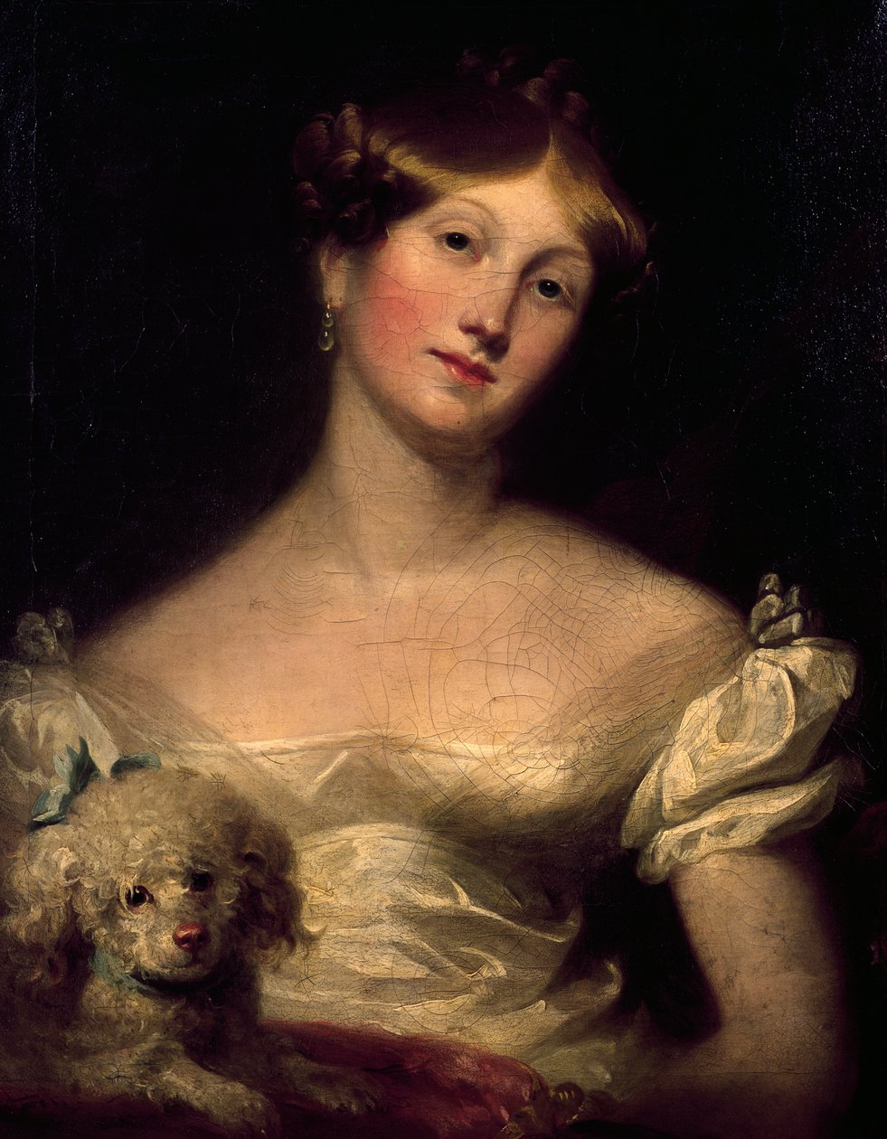 Portræt af hertuginden af Sussex, af Thomas Lawrence, maleri af Thomas Lawrence