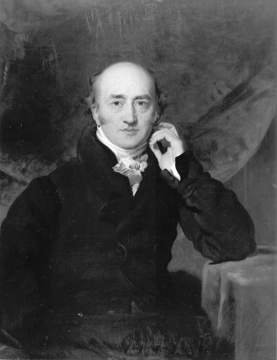 Portræt af den ærede George Canning, M.P., ca. 1822. af Thomas Lawrence