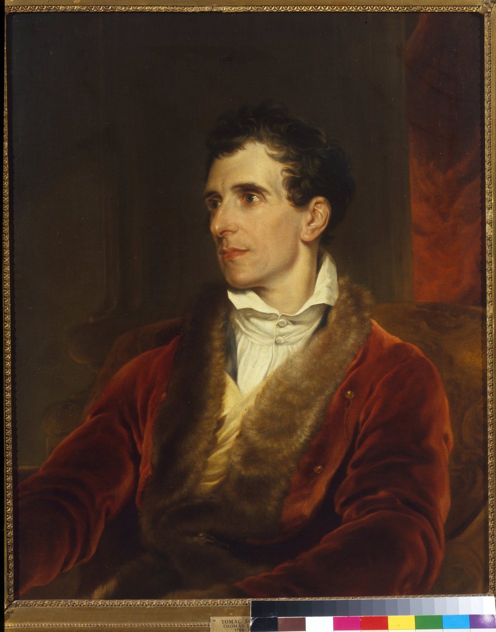 Portræt af billedhuggeren Antonio Canova, slutningen af det 18. århundrede (olie på lærred) af Thomas Lawrence