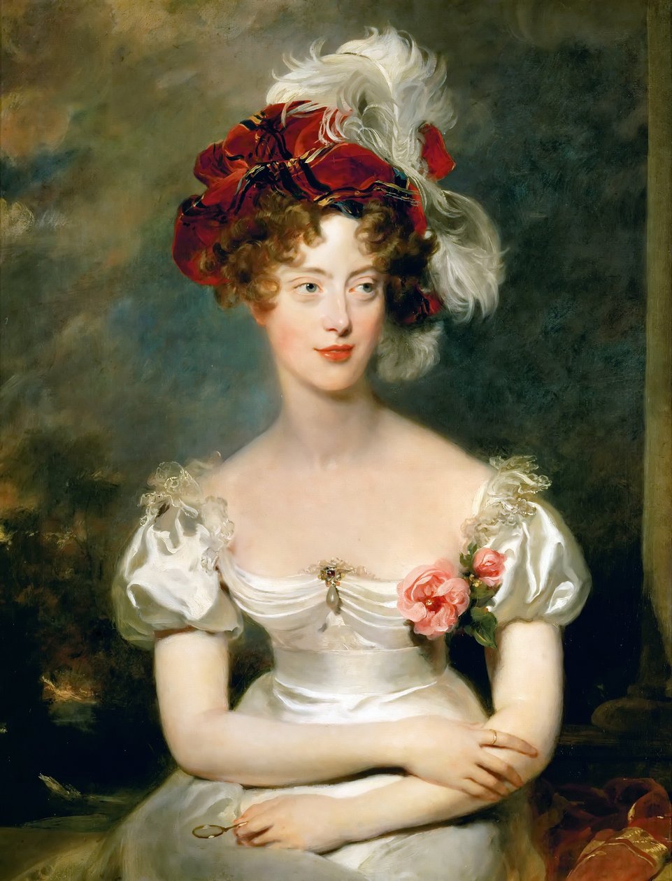 Prinsesse Caroline af Napoli og Sicilien 1798-1870, Duchesse de Berry af Thomas Lawrence