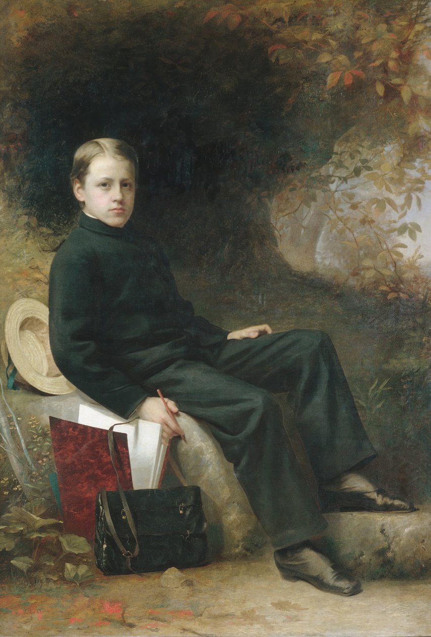 Amory Sibley Carhart, ca. 1860-65. af Thomas Le Clear