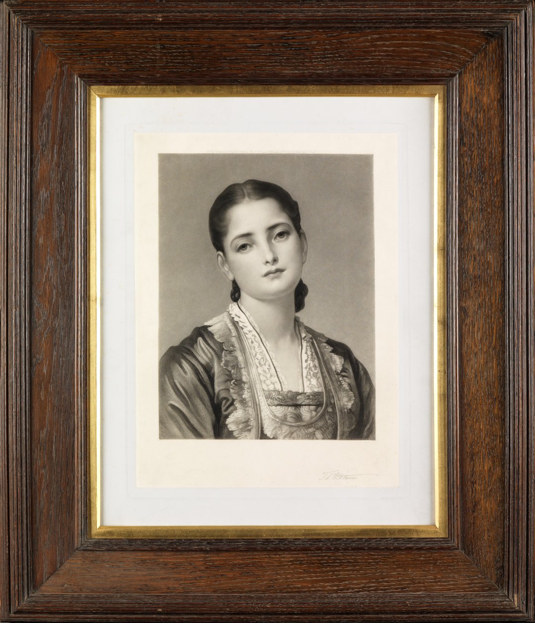 Anita (mezzotint) af Thomas Lewis Atkinson