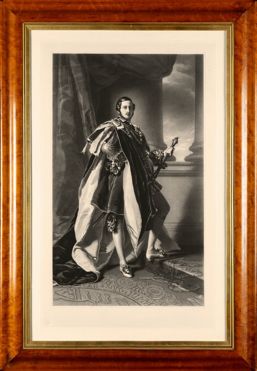 Hans Kongelige Højhed Prinsgemalen (mezzotint) af Thomas Lewis Atkinson