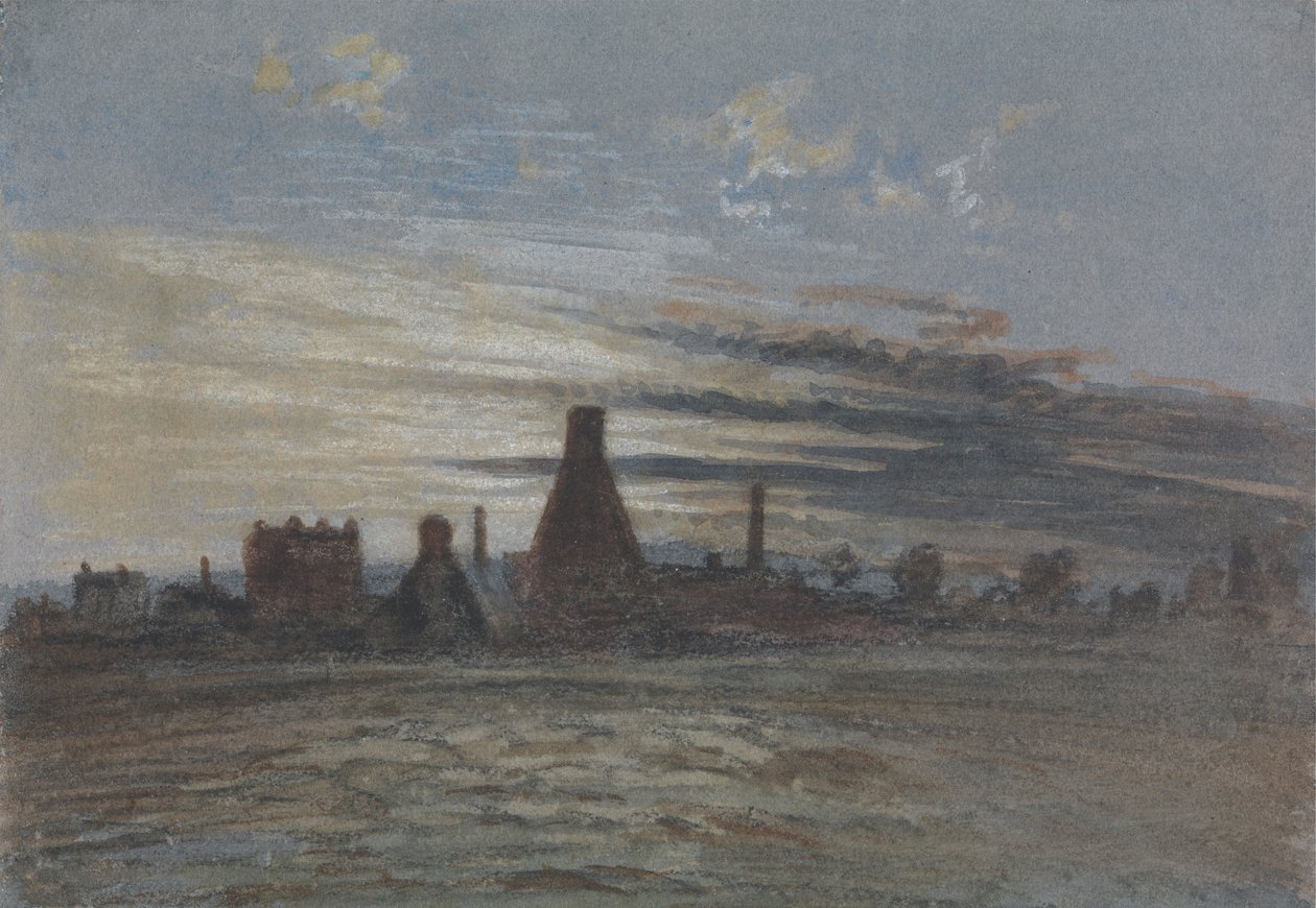 Ost House i skumringen af Thomas Lindsay
