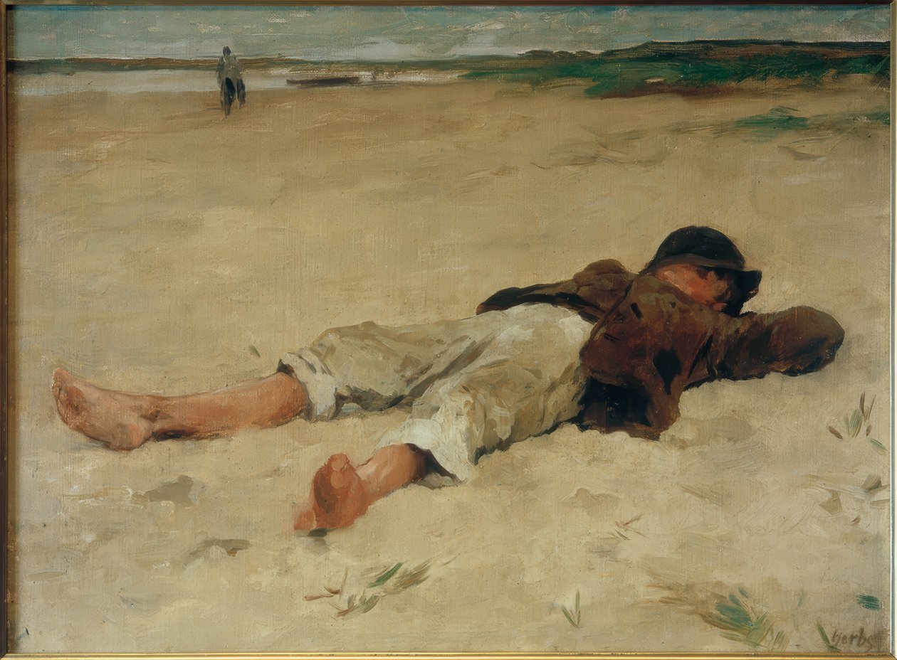 Løgnende bondedreng af Thomas Ludwig Herbst