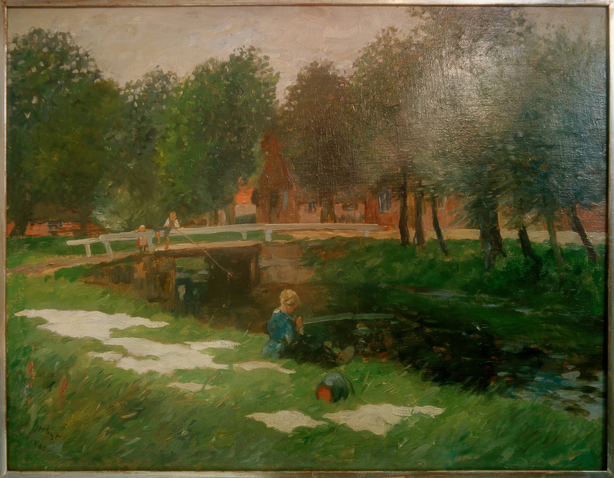 Tøjvask blegemiddel på kanalen af Thomas Ludwig Herbst