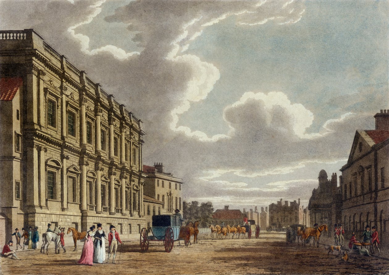 Whitehall, Westminster, London, 1794 af Thomas Malton II