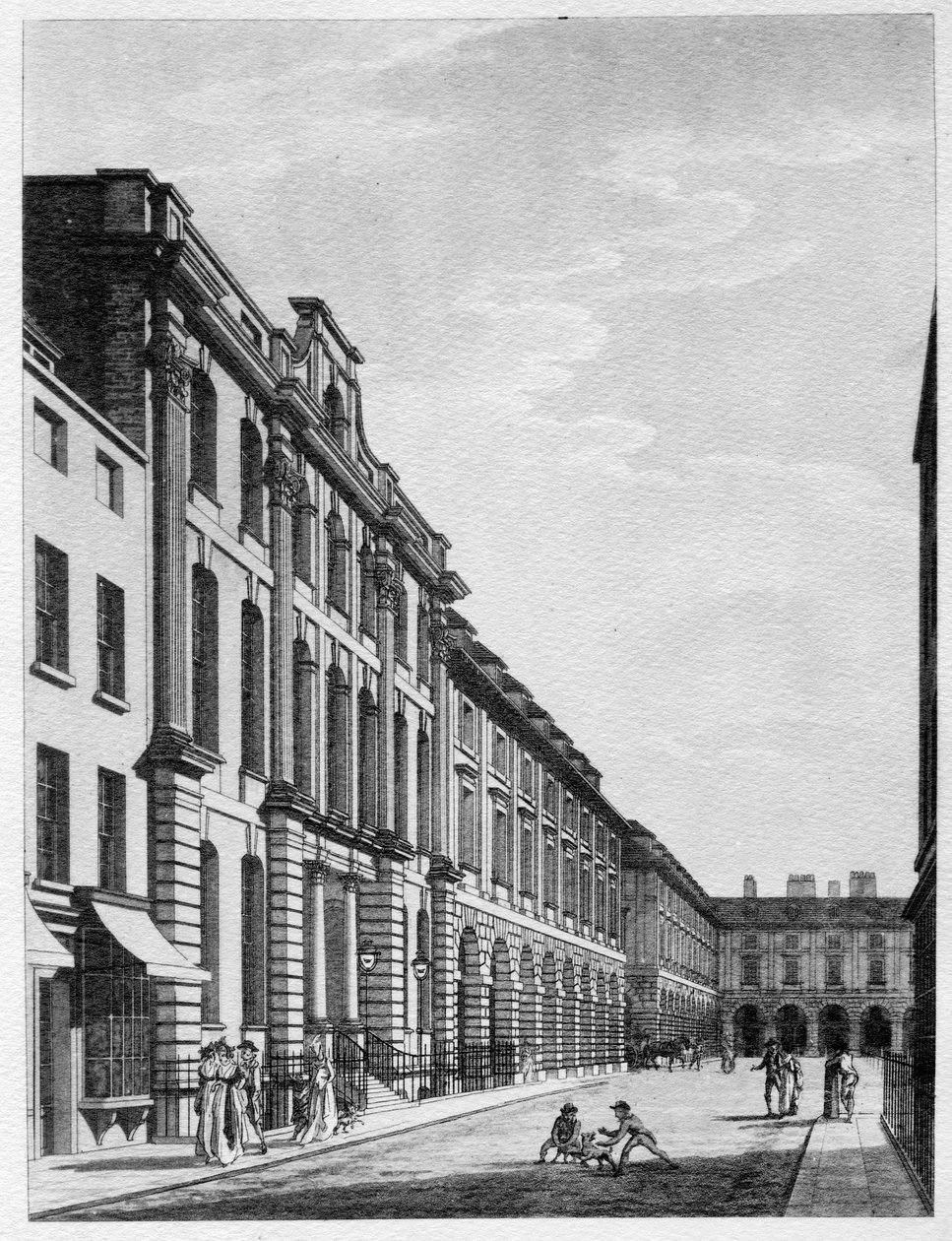 Covent Garden, 1796 af Thomas Malton Jnr.
