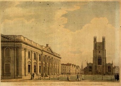 Sydfronten af Senatets Hus og West End af St. Mary