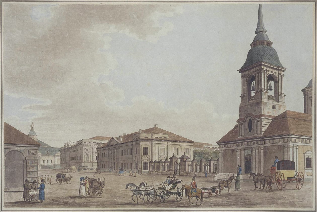 Liteyny Avenue i St. Petersborg, 1790 af Thomas Malton the Elder