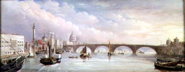 Approach to Billingsgate (olie på lærred) af Thomas Mann Baynes