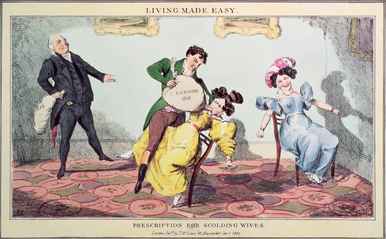 Living Made Easy: Prescription for scolding wives, trykt af J. Netherclift, pub. 1830 (tryk) af Thomas McLean