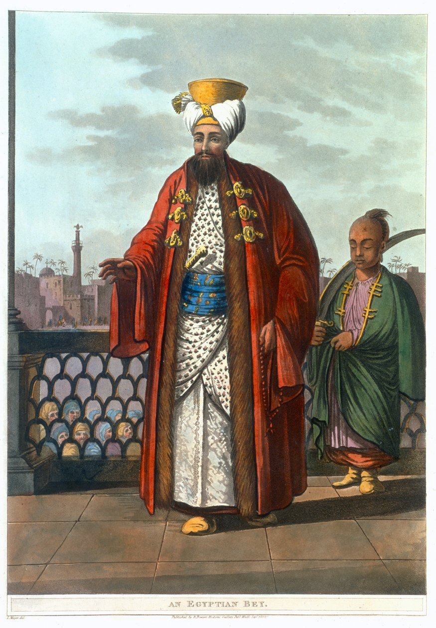En egyptisk bey, 1802 af Thomas Milton