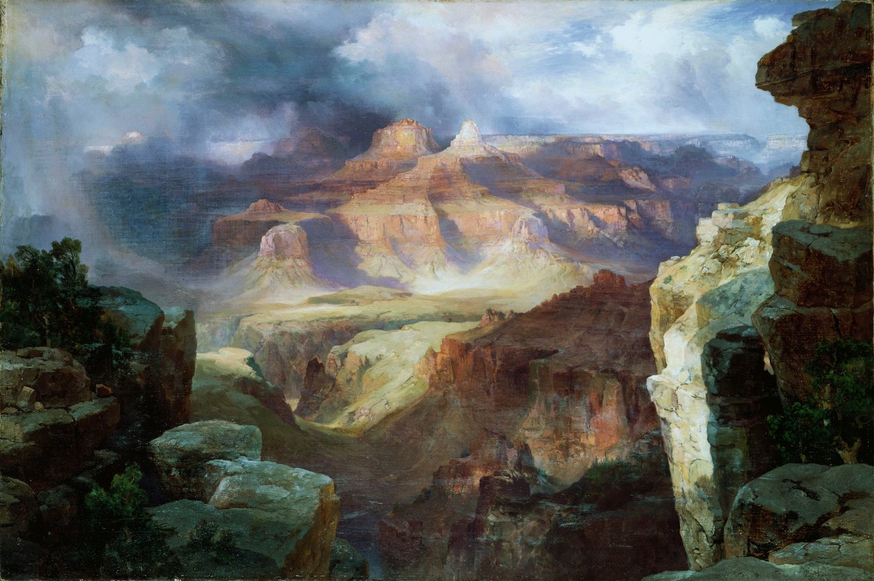Et naturens mirakel af Thomas Moran