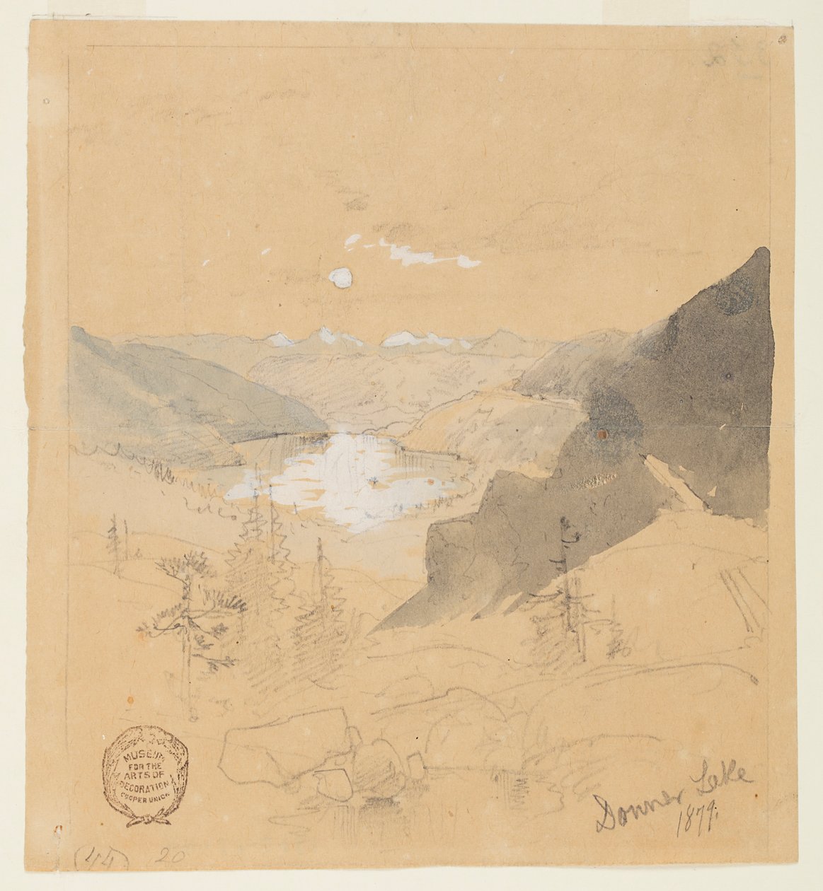 Donner Sø af Thomas Moran