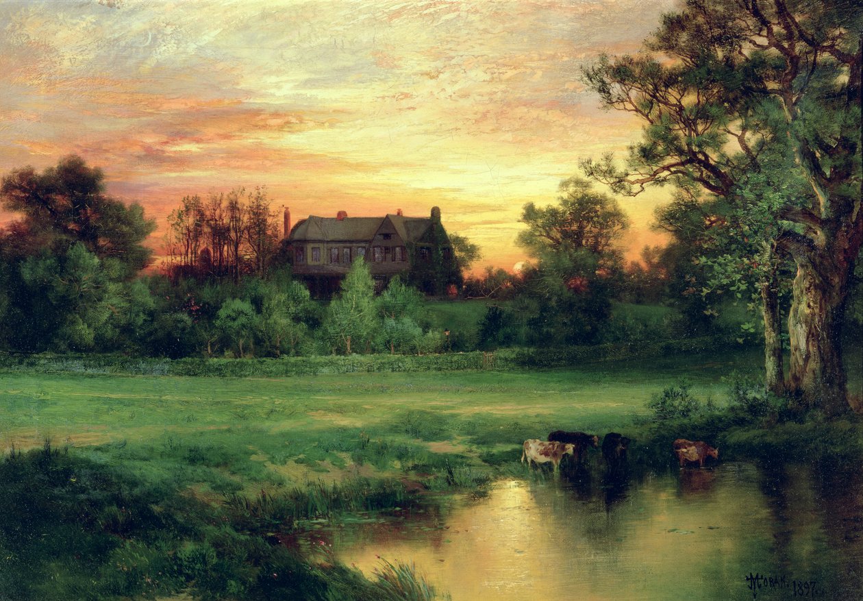 Easthampton, Long Island, 1897 af Thomas Moran