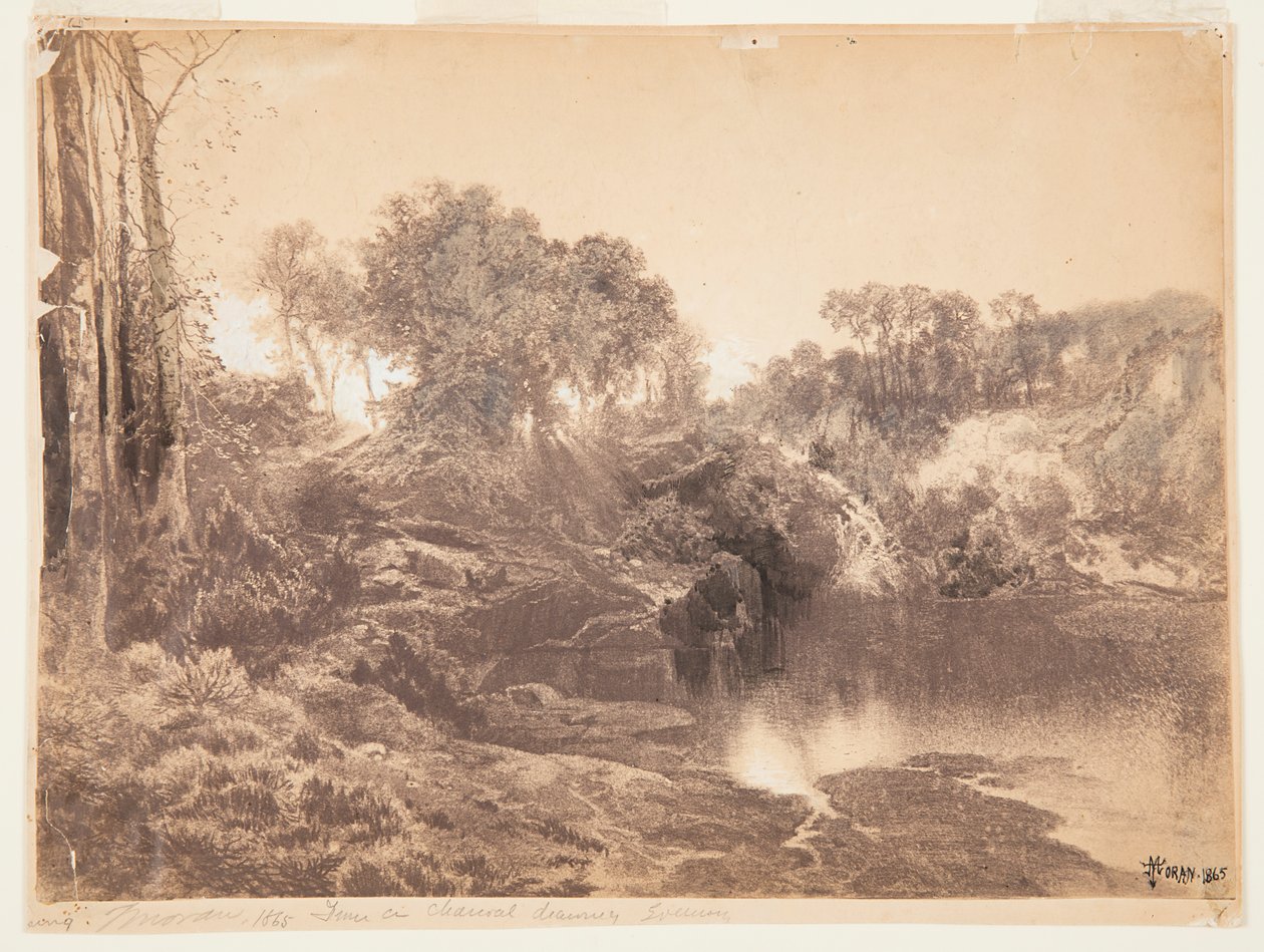 Aften af Thomas Moran