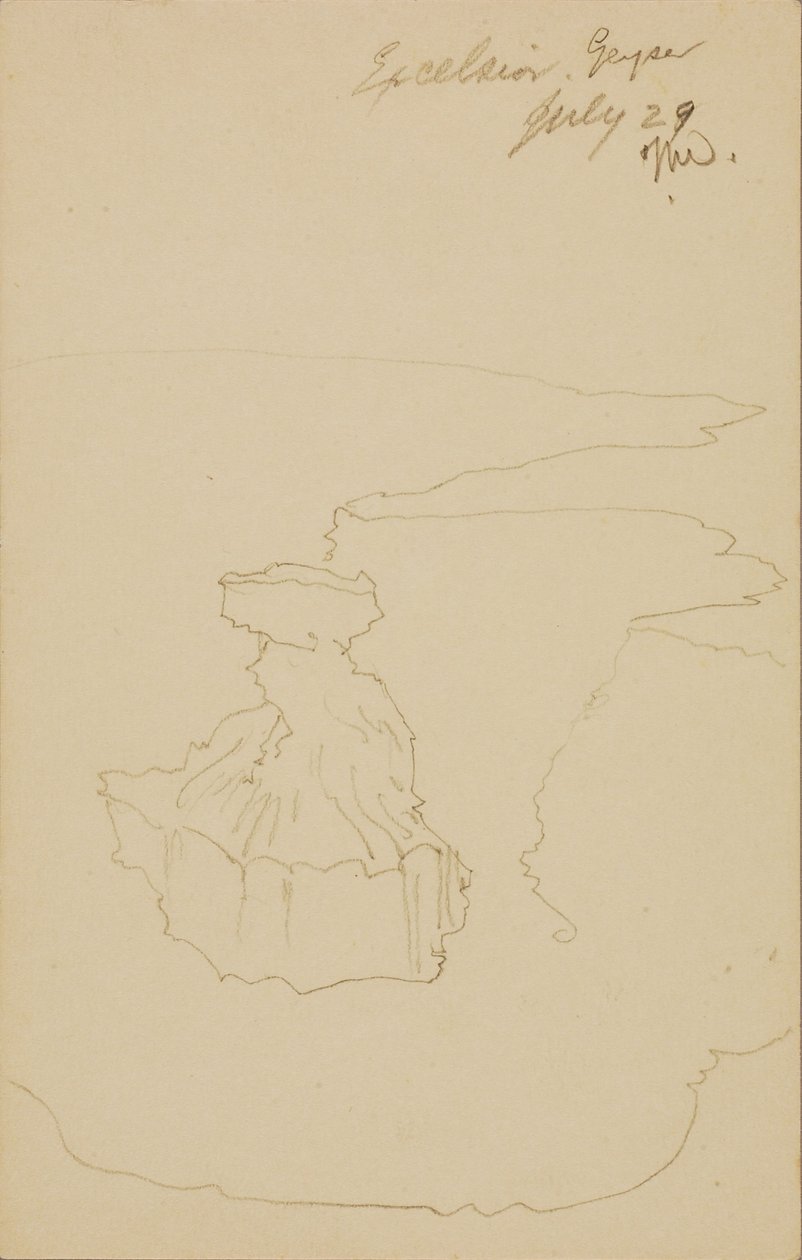 Excelsior Geyser, Yellowstone Park af Thomas Moran
