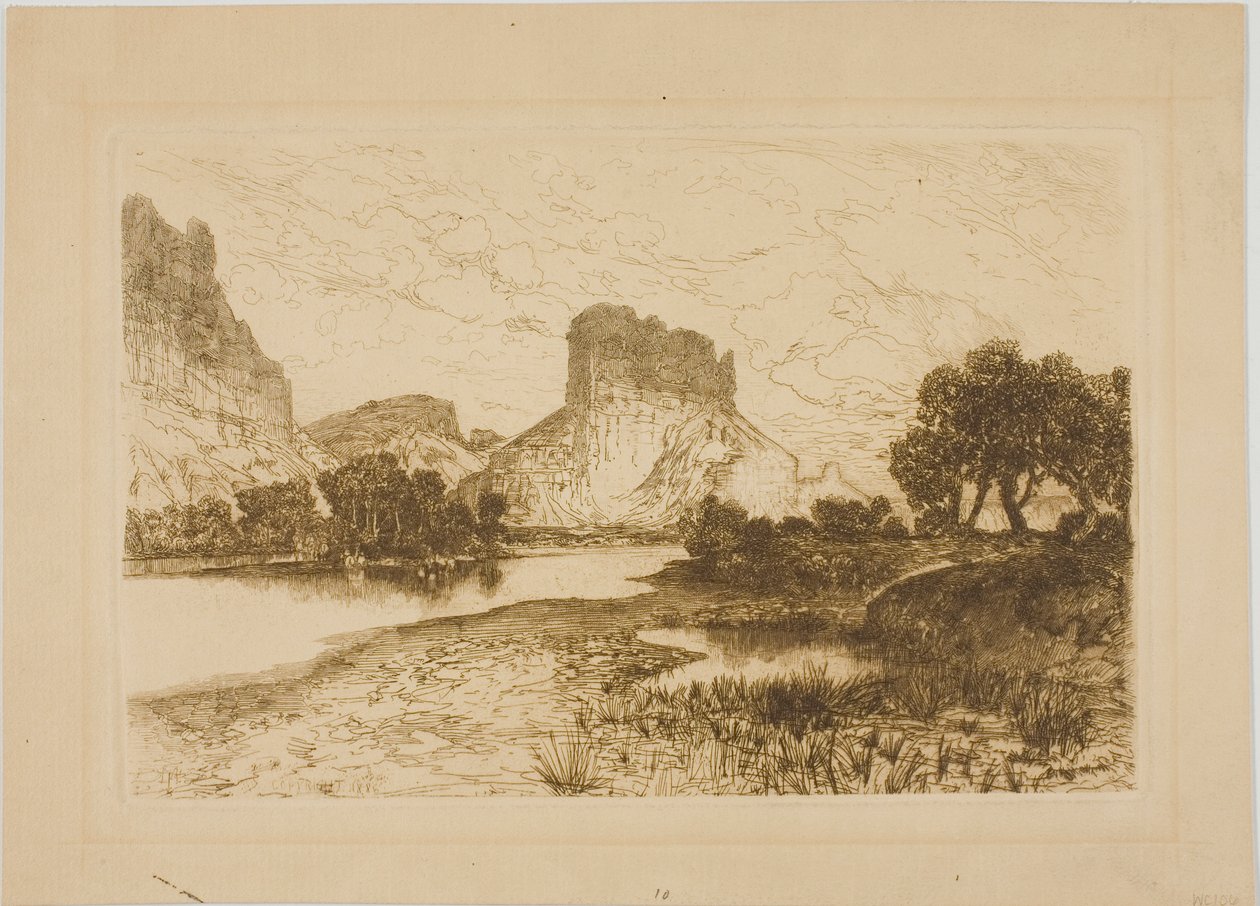 Green River, Wyoming-territoriet af Thomas Moran