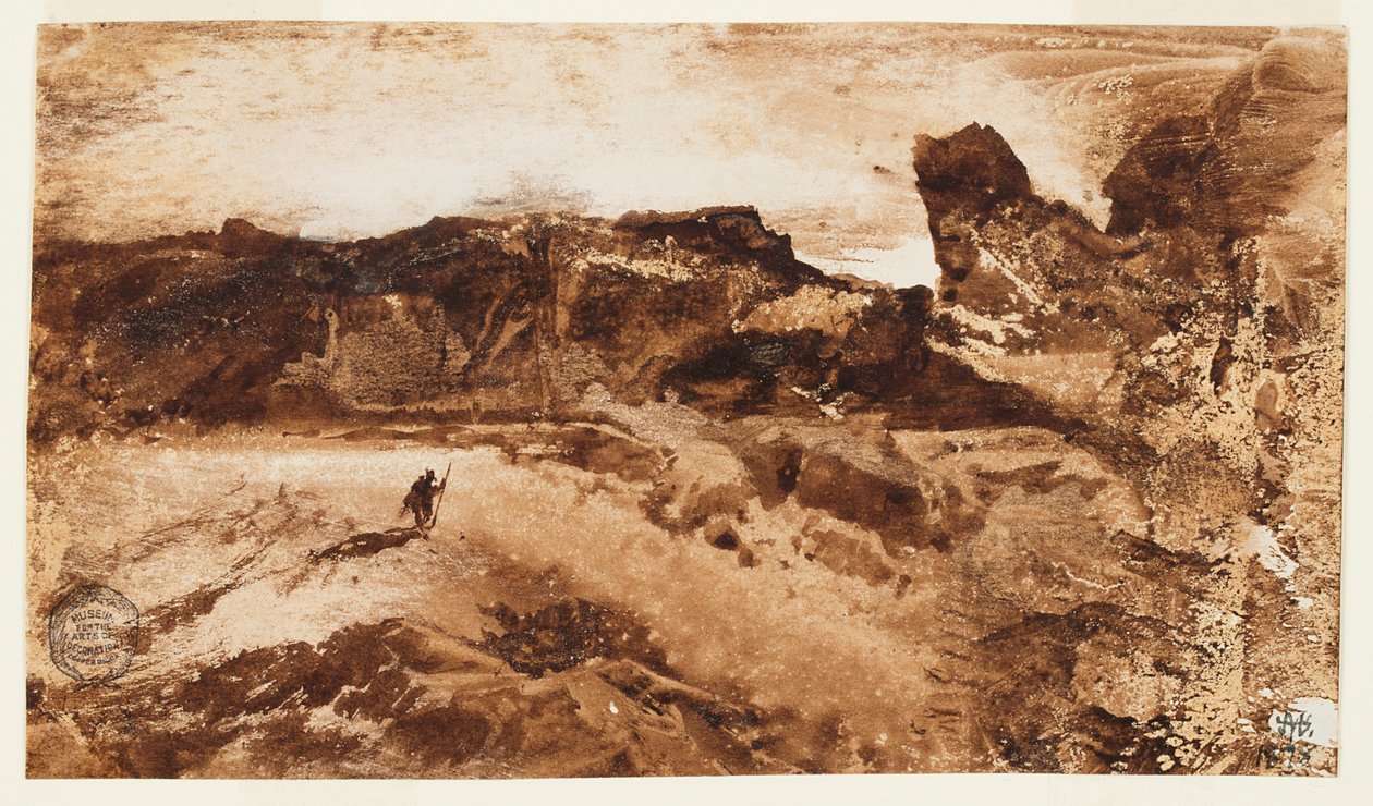 I ørkenen, Arizona af Thomas Moran