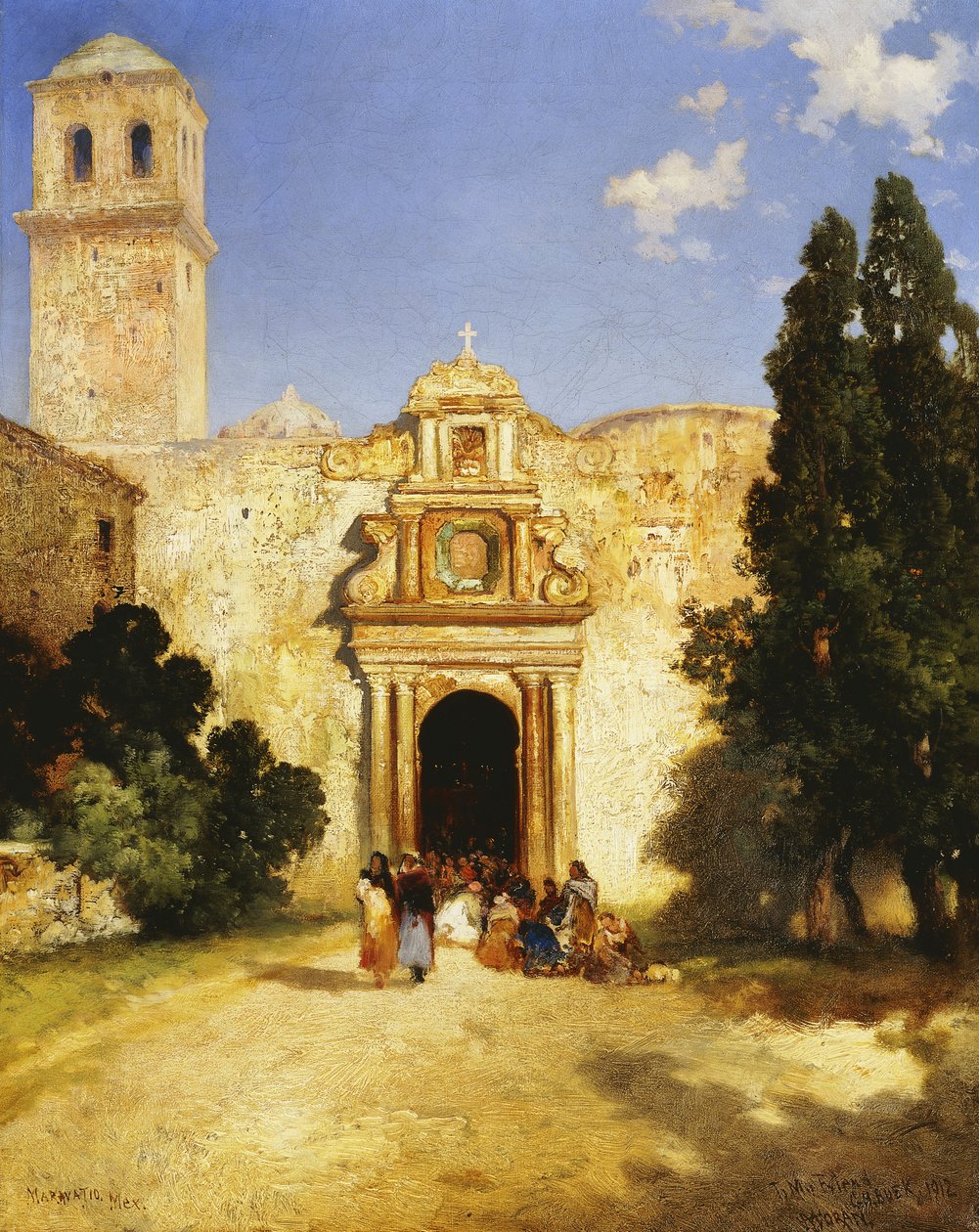 Maravatio, Mexico, 1912 af Thomas Moran