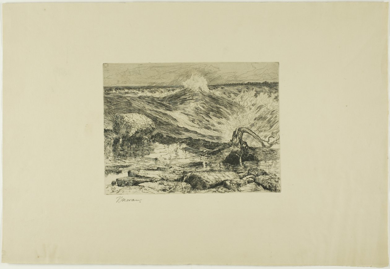 Strømfaldene over Niagara af Thomas Moran