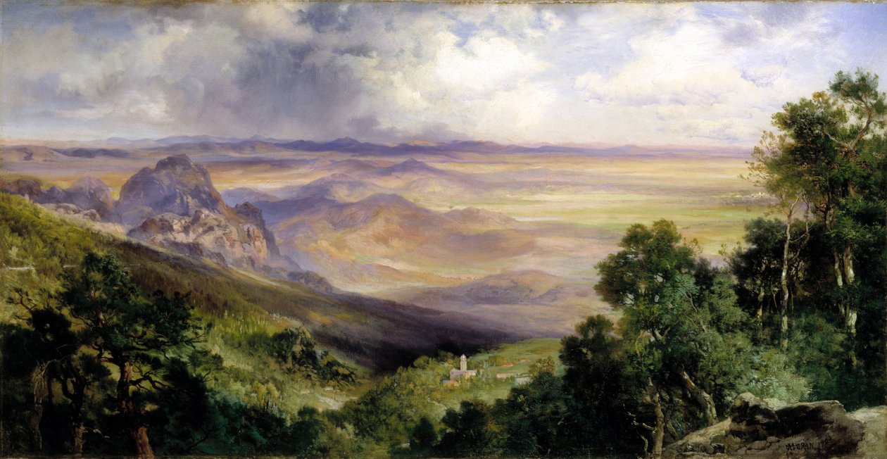 Valley of Cuernavaca, 1903. af Thomas Moran