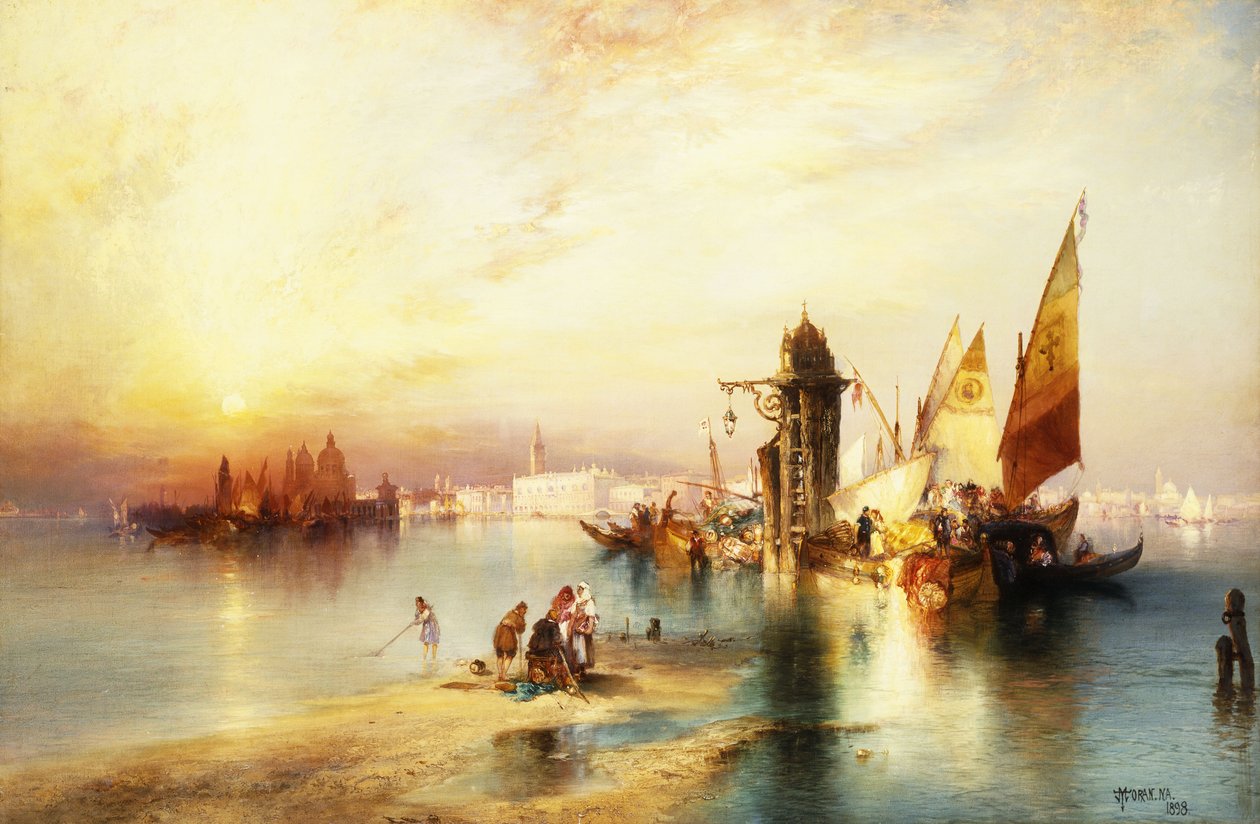 Venedig, af Thomas Moran