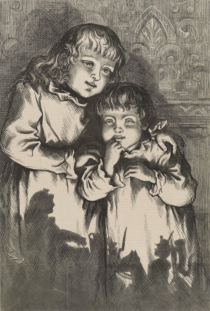 En juleskitse - klokken fem om morgenen, 5. januar af Thomas Nast