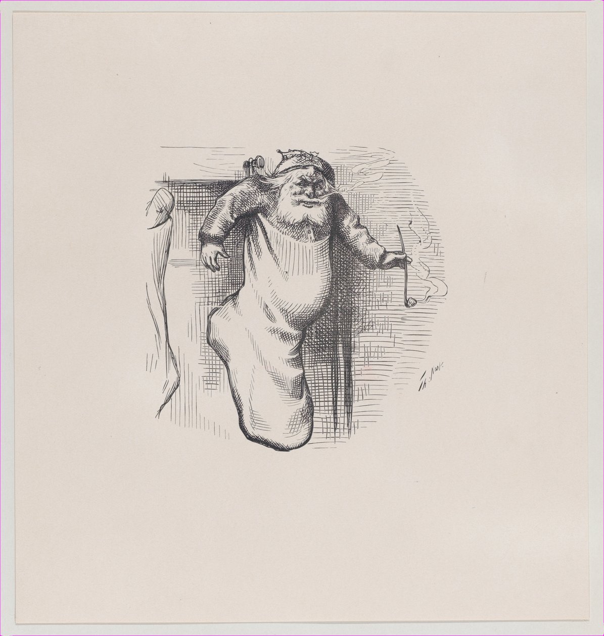 En strømpe fuld, 4. januar 1879., 4. januar 1879. af Thomas Nast