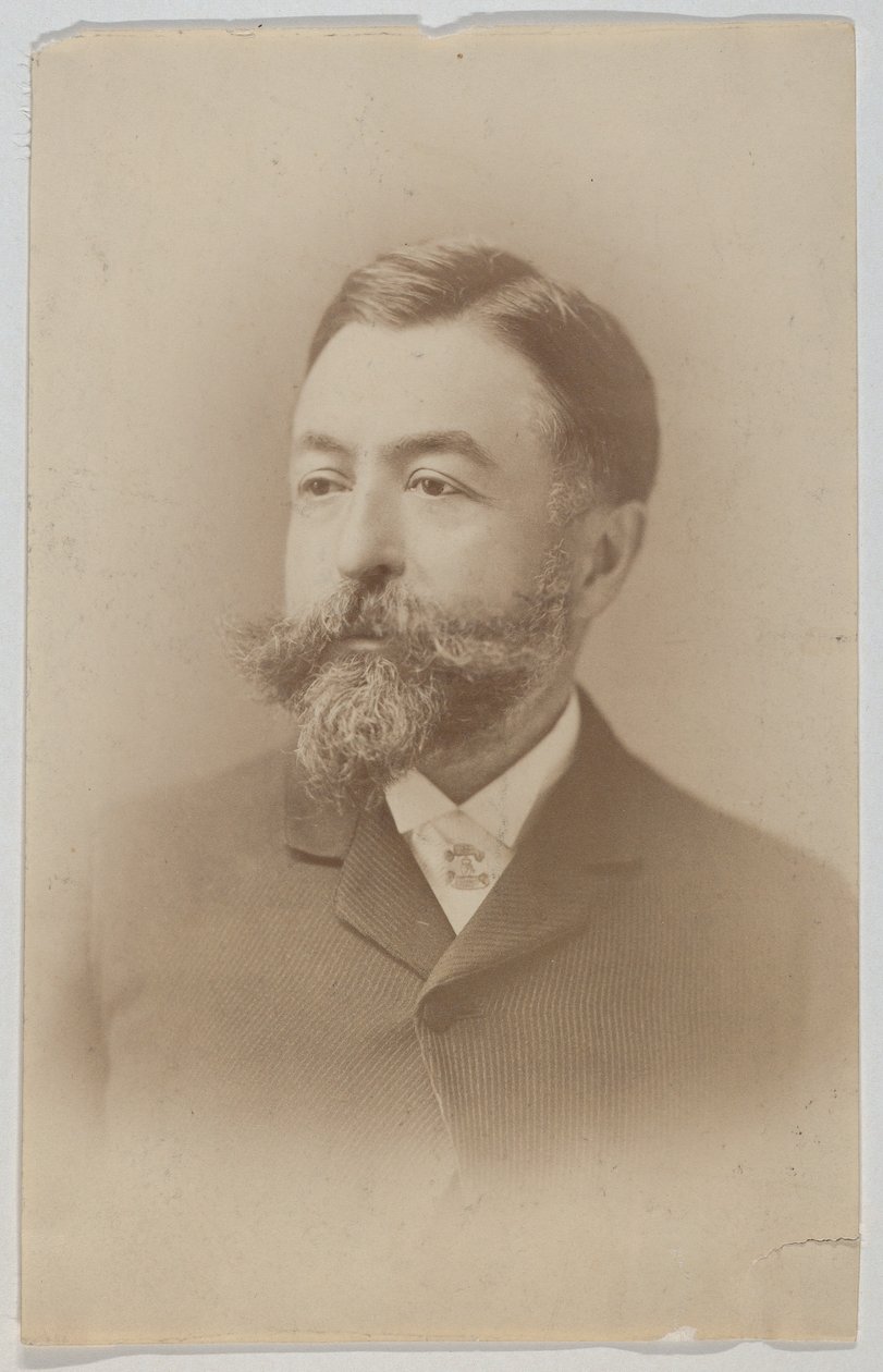Portræt af Thomas Nast i brysthøjde af Thomas Nast