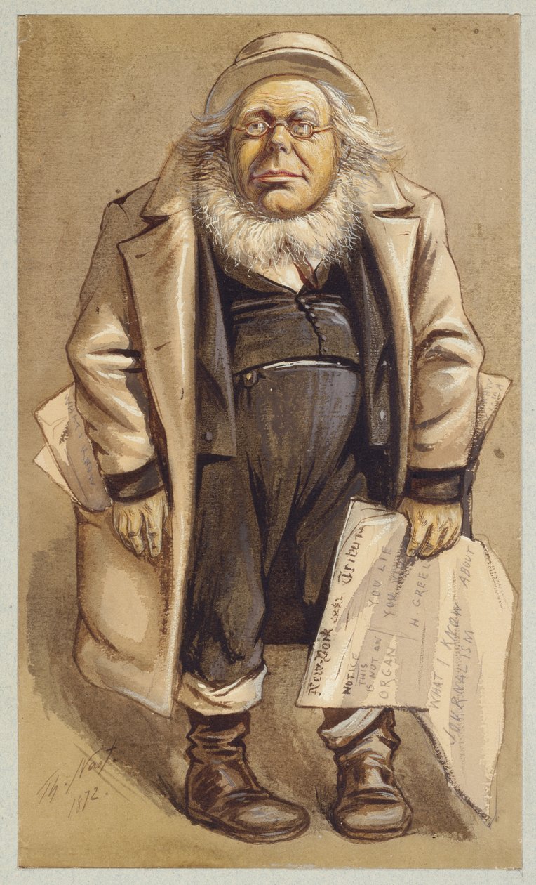 Horace Greeley af Thomas Nast
