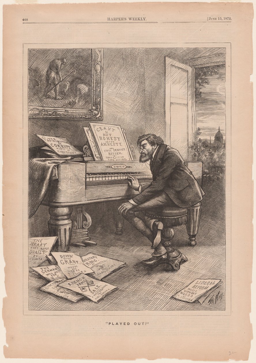 Udkørt af Thomas Nast