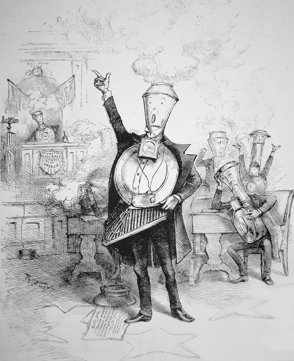 The Senatorial Round-House, fra 