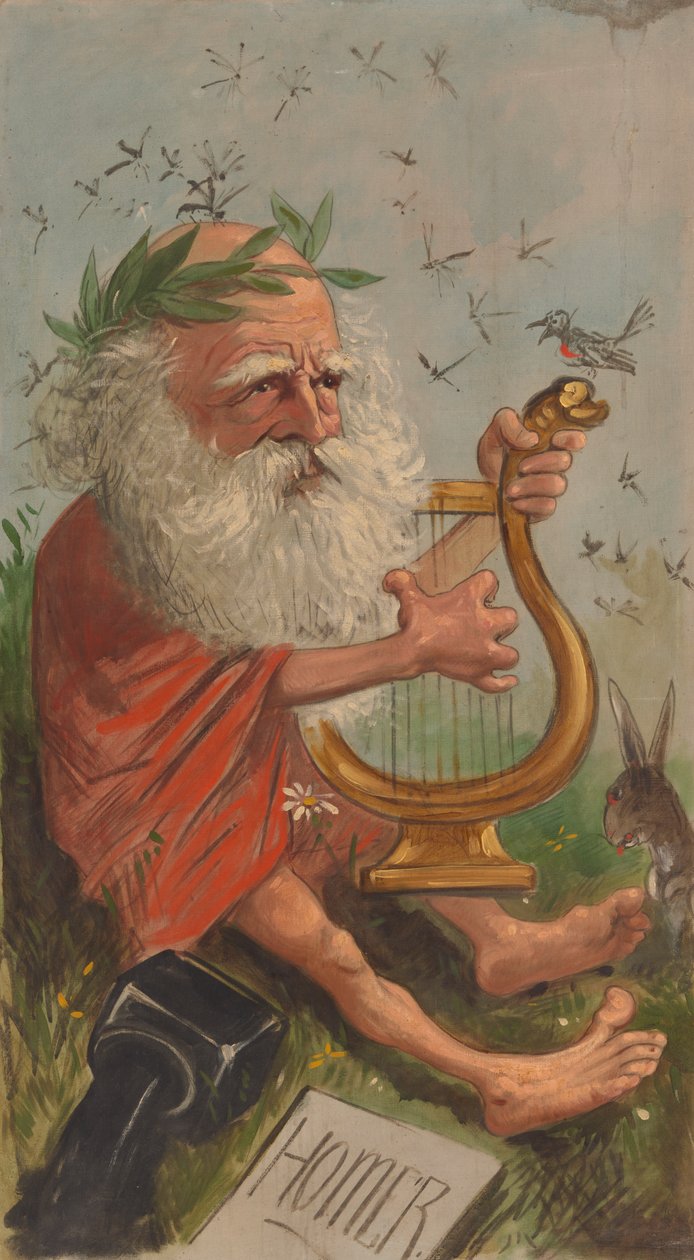 William Cullen Bryant, 1866. af Thomas Nast
