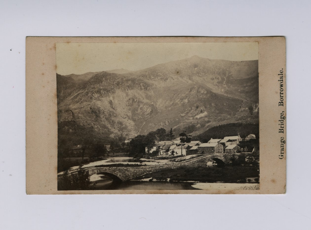 Grange Bridge, Borrowdale (s/h foto) af Thomas Ogle
