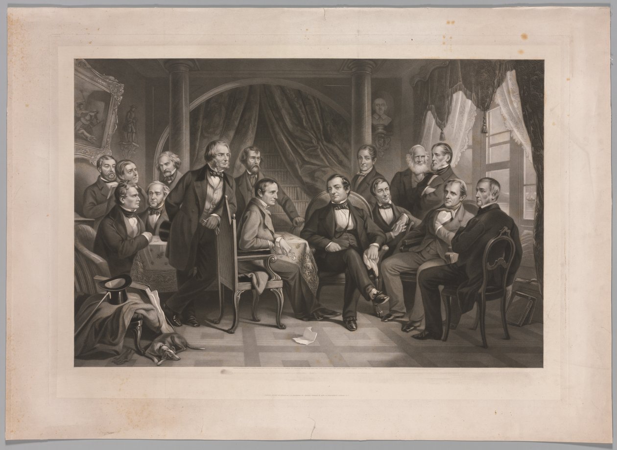 Washington Irving og hans litterære venner på Sunnyside af Thomas Oldham Barlow