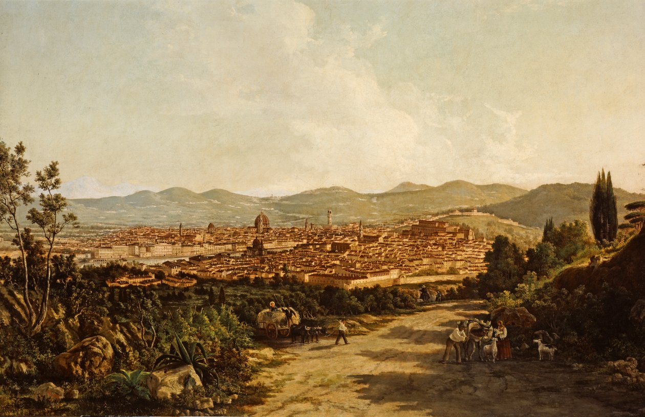 Firenze i det XVIII århundrede af Thomas Patch