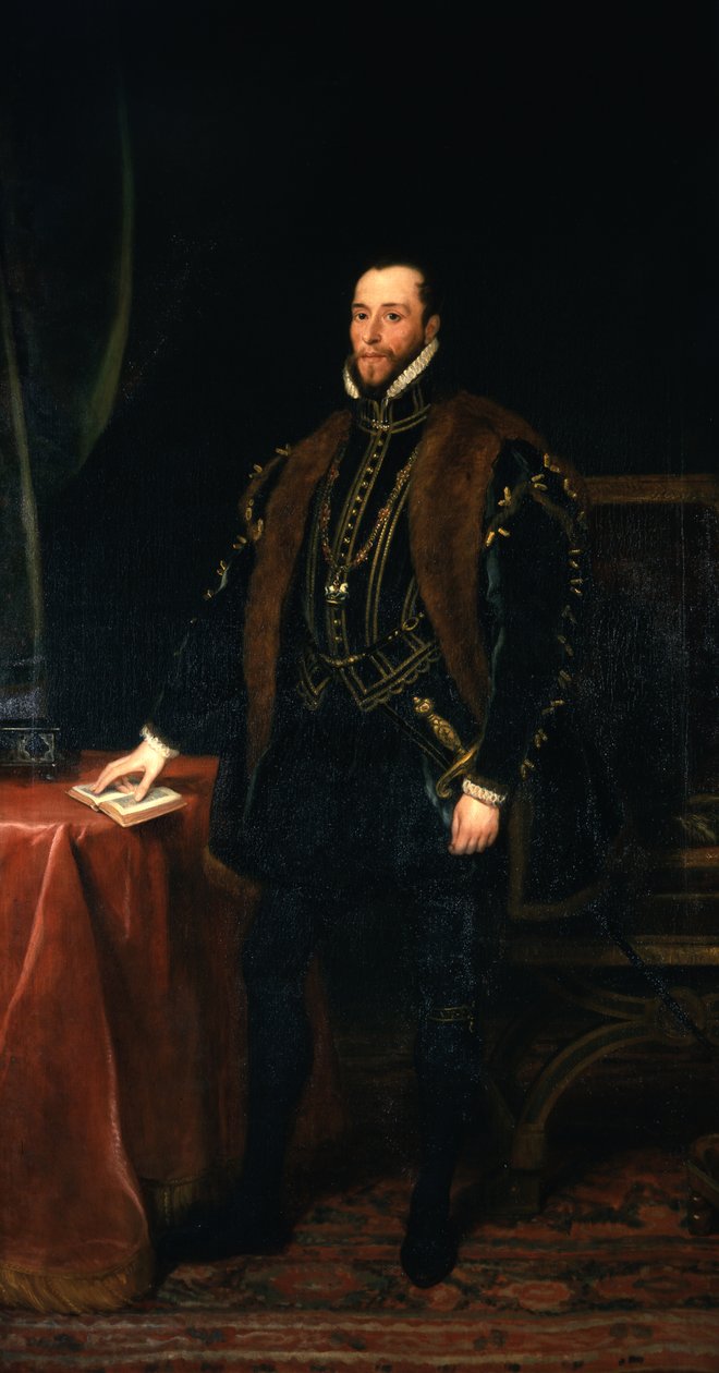 Et historisk portræt af Thomas, 7. jarl af Northumberland af Thomas Phillips