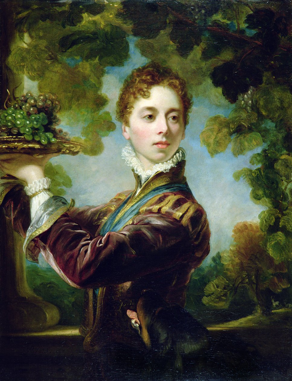 Lady Caroline Lamb (olie på lærred) af Thomas Phillips